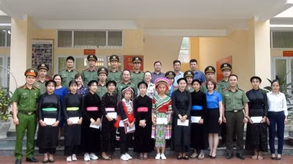 MPS’s Youth Union runs voluntary activities in Ha Giang