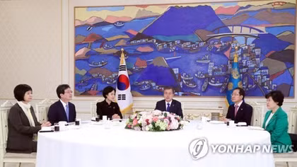 South Korea President reiterates denuclearization goal, rules out eased sanctions on N.K.