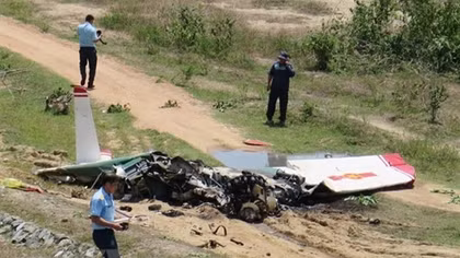 Military training aircraft crashes, two killed