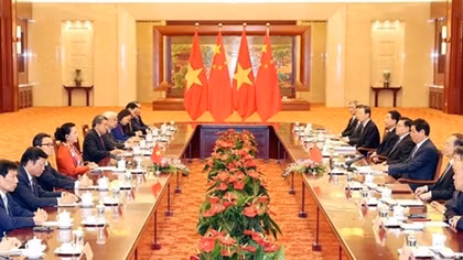 Vietnamese NA leader wraps up official visit to China