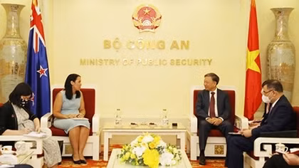 Vietnam, New Zealand promote security, police cooperation