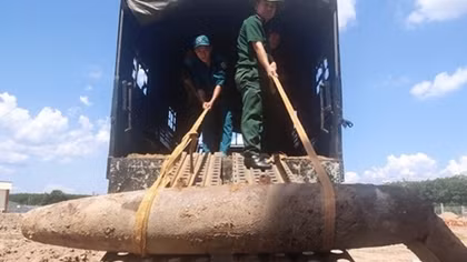 232kg bomb found in Binh Duong