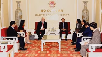 Deputy Minister Le Quy Vuong receives Senior Vice President for the US-ASEAN Business Council