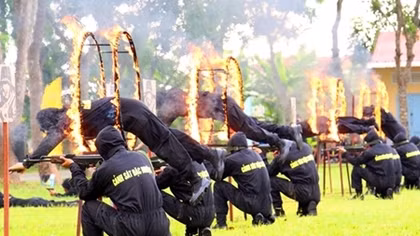 Southwest Mobile Police Regiment celebrates its establishment with impressive performances