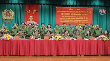 Policewomen working at Southwestern prisons and reformatories sign emulation covenant