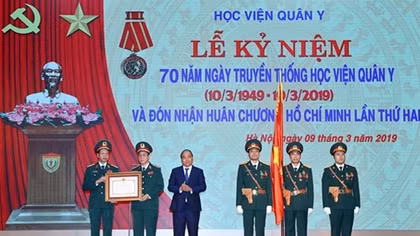 Vietnam Military Medical University honoured with Ho Chi Minh Order
