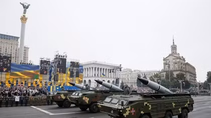 Ukraine starts missile test near Crimea, angering Russia