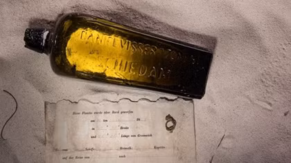 World's oldest message in a bottle found on Australian beach