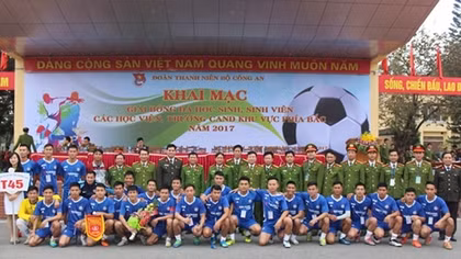 Men's Football Cup 2017 for Northern public security schools kicks off