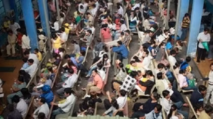 Overloaded central hospitals in need of support
