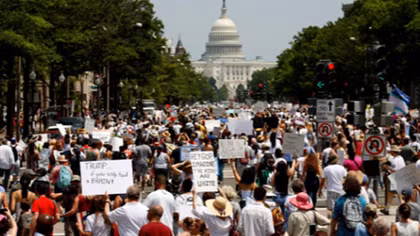 Protesters across U.S. call on Trump to reunite immigrant families