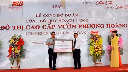 IRB-Land Real Estate Co donates 500 million VND to needy people in Tuy Hoa 