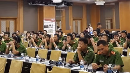 Training course on fire risk appraisal of industrial zones in Central Vietnam opens for local firefighters