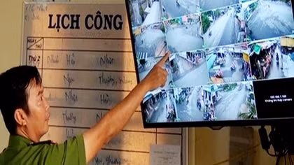 “Magical eyes” contribute to preventing crimes in Cho Moi