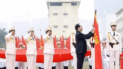 President Tran Dai Quang and the cause of protection of security, social order