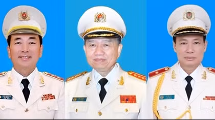 General To Lam and 18 public security senior officers elected to the 15th National Assembly
