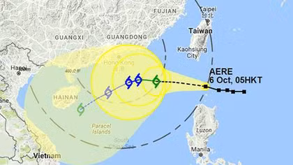 Tropical storm bears down on Vietnam