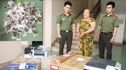 Nghe An Police successfully stamps out large fake academic certificate making rings