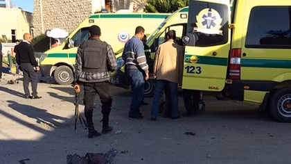 Explosion rocks Mosque North of Egypt's Sinai peninsula, killing at least 115