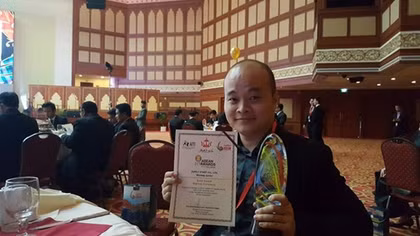 Vietnamese IT product wins gold at ASEAN ICT Awards