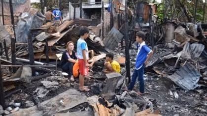Vietnamese expats stabilise lives after fire in Cambodia