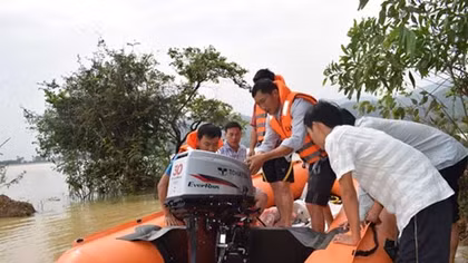 Quang Ngai Police brace for upcoming storm