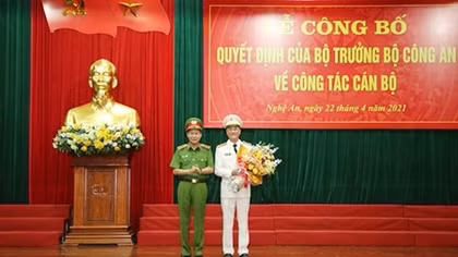 Nghe An Provincial Police have new Director
