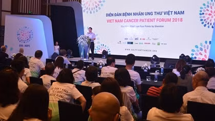 New technologies introduced at Vietnam Cancer Patient Forum 2018 