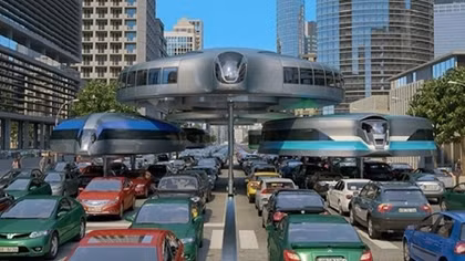 Russian engineer creates ingenious solution to gridlock