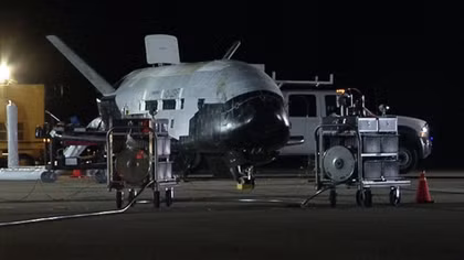 Mystery surrounds return of pentagon’s secretive X-37B spaceplane