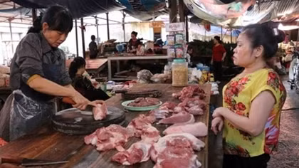 Pork market suffers from African swine fever