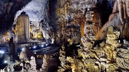 Thien Duong Cave sets Asian record for unique stalactites, stalagmites