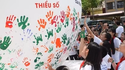 Many practical activities held during children’s action month