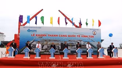 Vinh Tan international seaport inaugurated