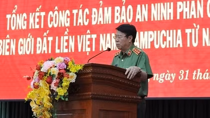 MPS reviews task of ensuring security for Vietnam-Cambodia border demarcation 