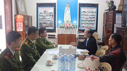 Good models of the “All People protecting National Security” movement among Christian parishioners 
