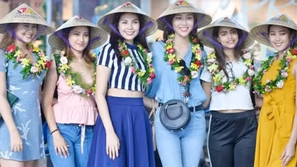 7 beauty queens gather in Da Nang to promote Vietnam tourism 