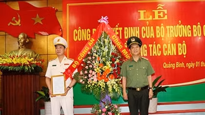 New Director of Quang Binh Provincial Police appointed