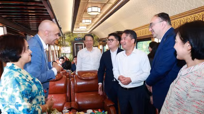 Hanoi–Thai Nguyen Heritage Train launched to promote railway tourism
