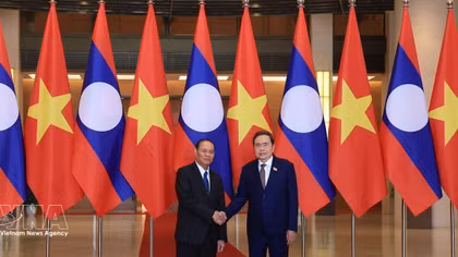 Viet Nam’s top legislator welcomes Standing Member of LPRP Secretariat