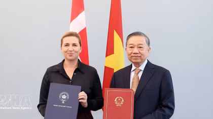 Vietnam, Denmark upgrade ties to Comprehensive Strategic Partnership