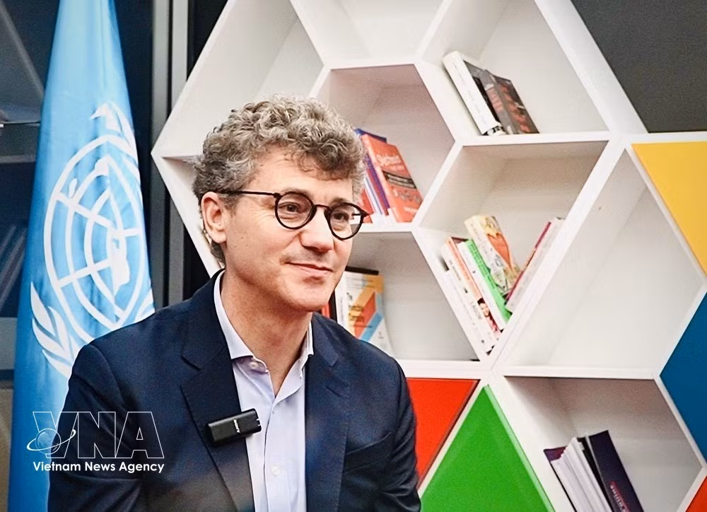 Jonathan Wallace Baker, UNESCO Representative to Vietnam. (Photo: VNA)