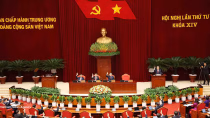 14th Party Central Committee convenes fourth plenum