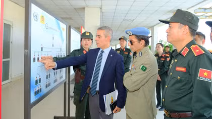 Viet Nam’s police peacekeepers earn the United Nations’ praise