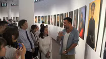 Opening the photography exhibition of the French photographer Réhahn 