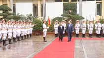 Minister To Lam receives Security Minister of Laos