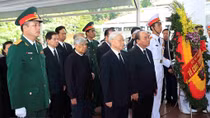 Party, State, NA, Gov’t leaders pay tribute to President Quang