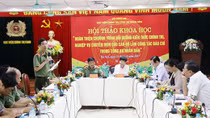 Scientific workshop for cadres of press agencies of public security forces kicked off 