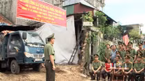 Quang Ninh Police donate VND 130 million to build gratitude house 