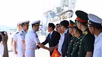 South Korean naval vessels starts visiting Da Nang